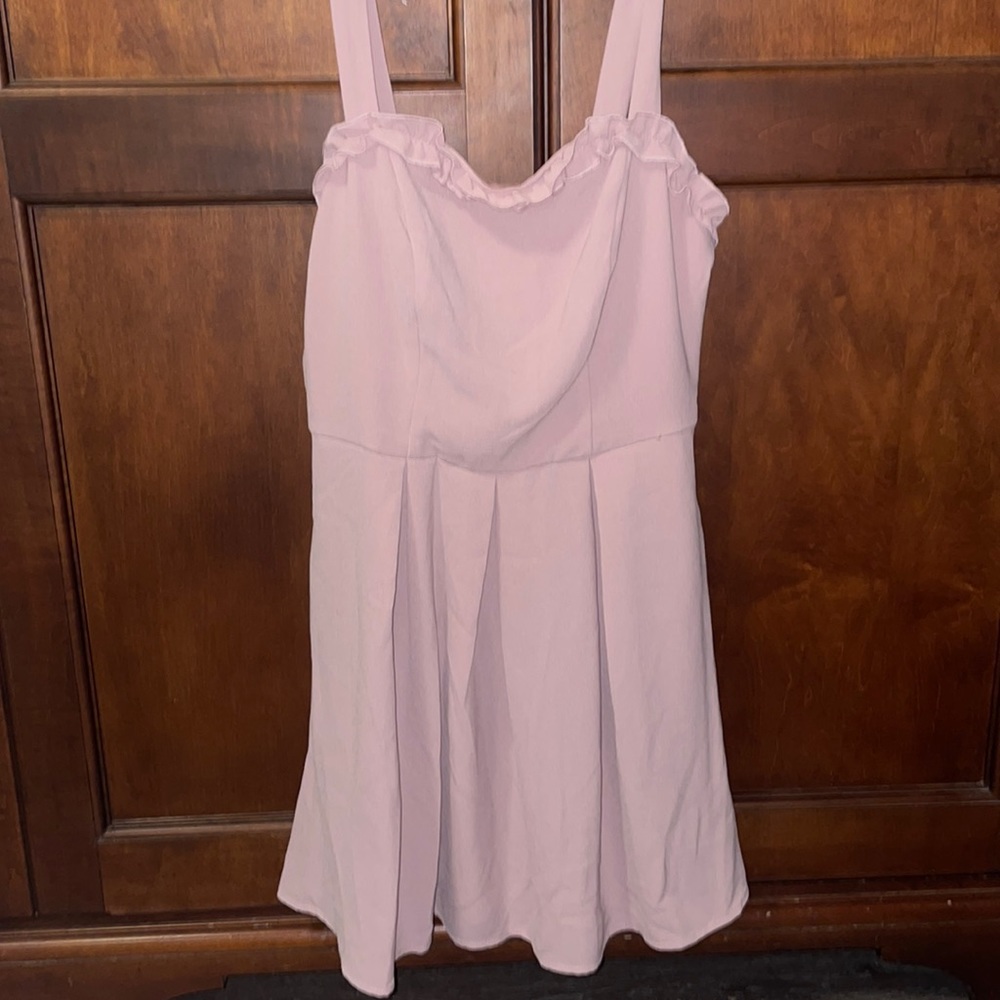 Nordstrom (Speechless) light pink mini dress. NEVER WORN. size M